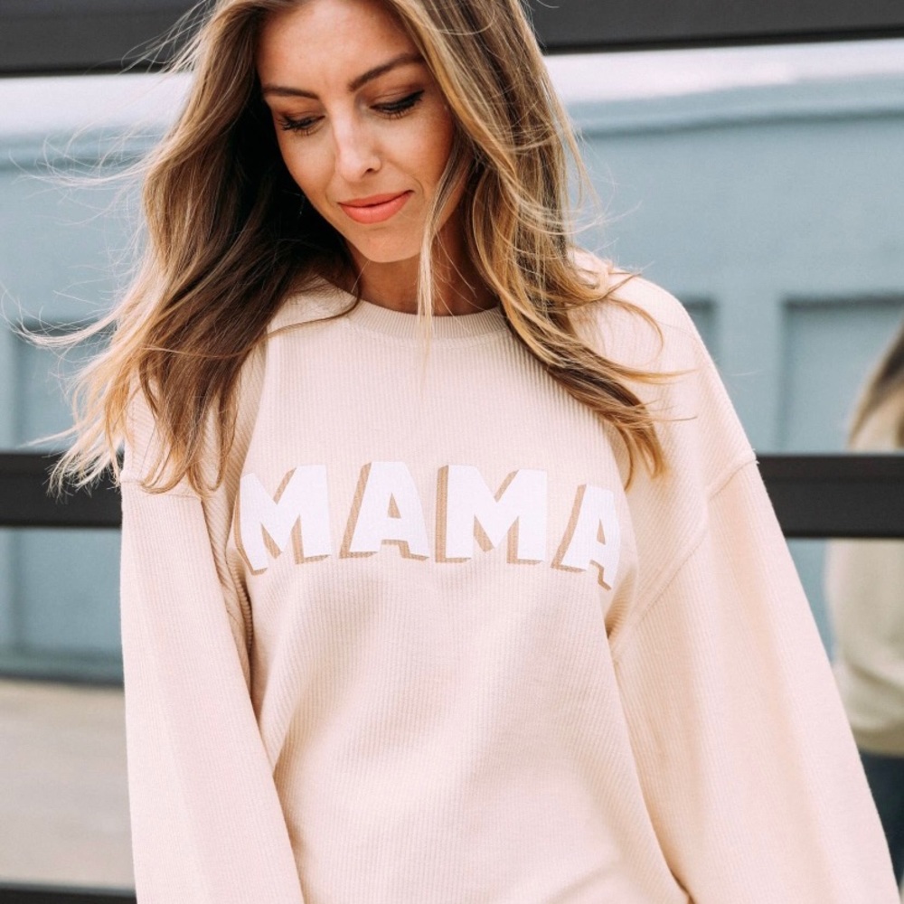 MAMA Corded Sweatshirt
